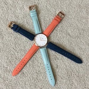 New CLUSE La Bohème watch & 3 limited ed. straps